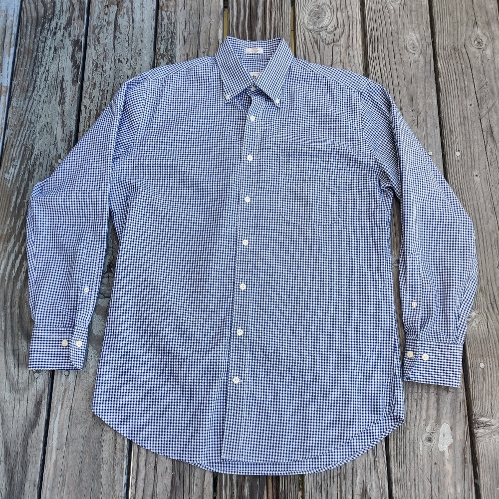 Peter Millar Gingham Nanoluxe Sz. L